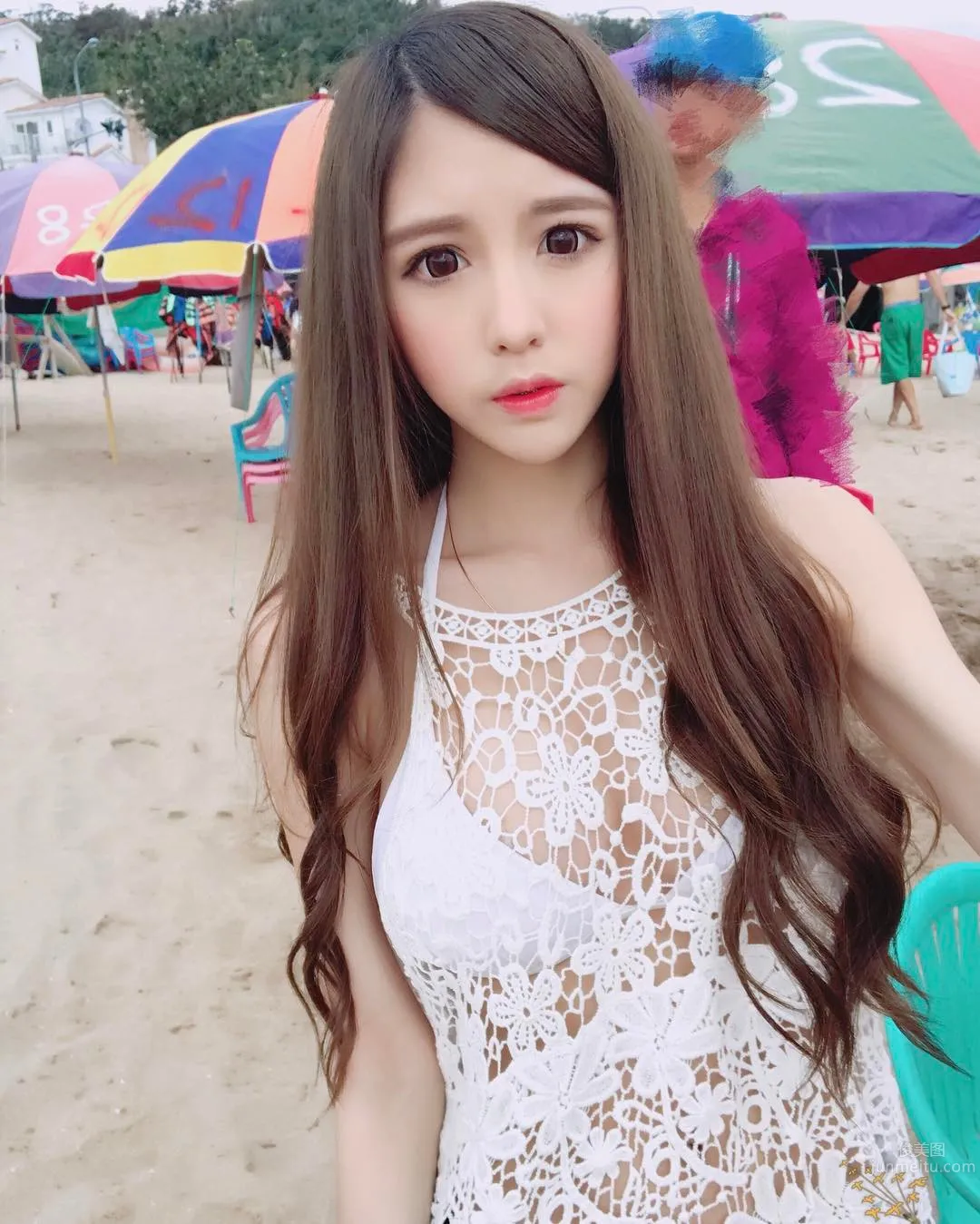 Good Weather for Sleeping! Pretty Girl Cai Nianjie Dian Loves Playing in Water~ photo 21