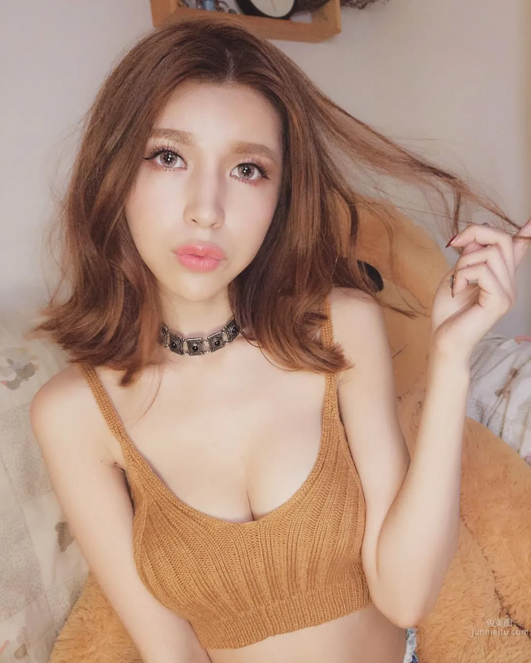 Versatile Girl Liuziyu Vicky, the Evil Maid Outfit Is Very Fierce photo 12