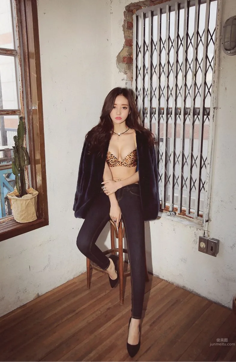 韓國女神孫允珠 唯美系吊帶内衣 47