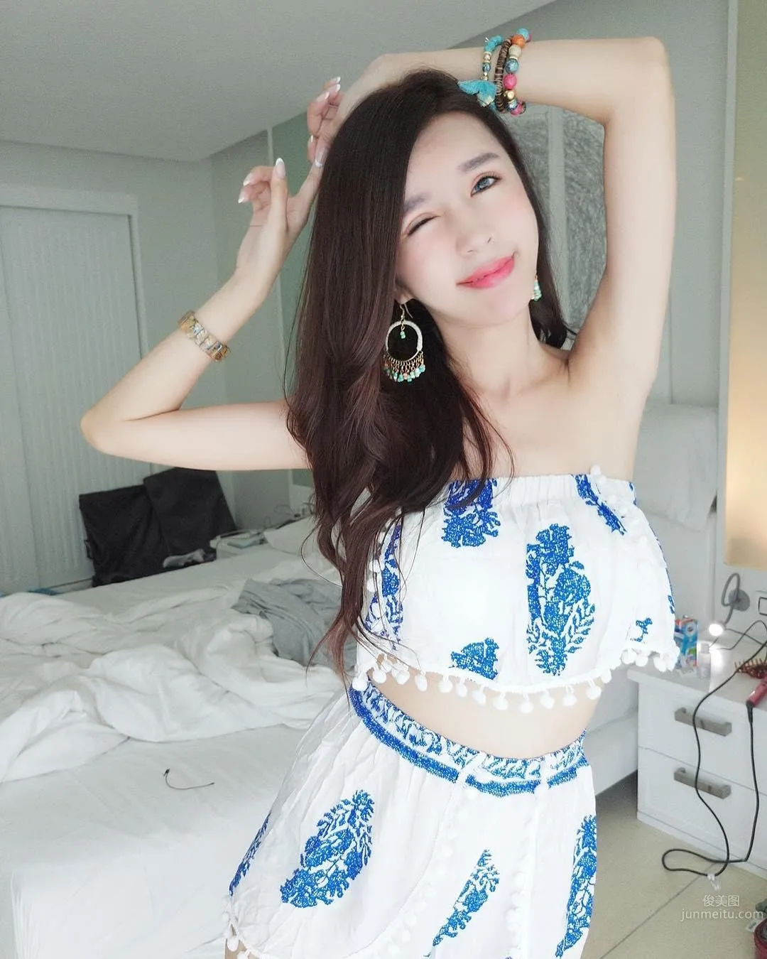 Versatile Girl Liuziyu Vicky, the Evil Maid Outfit Is Very Fierce photo 27