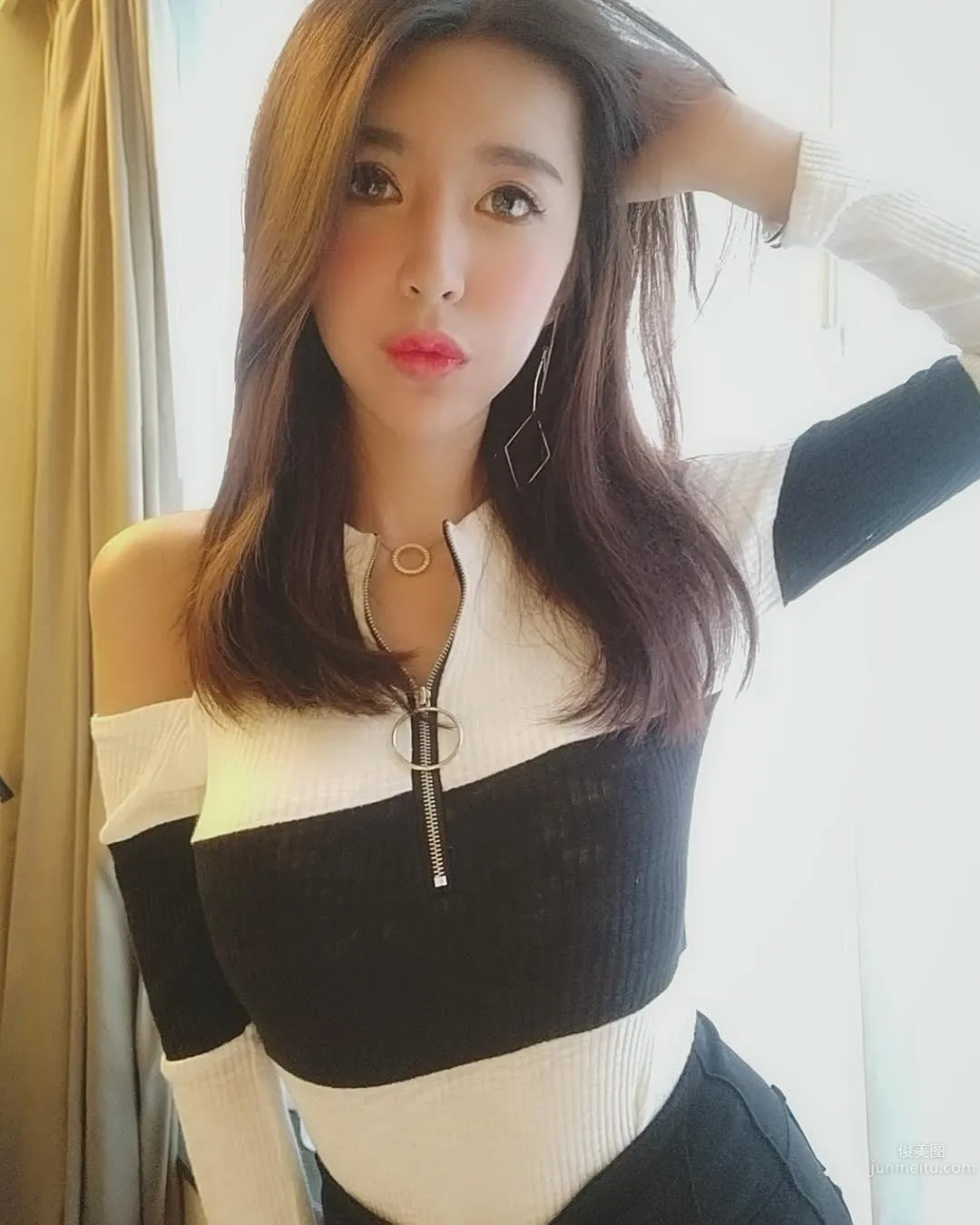 Versatile Girl Liuziyu Vicky, the Evil Maid Outfit Is Very Fierce photo 49