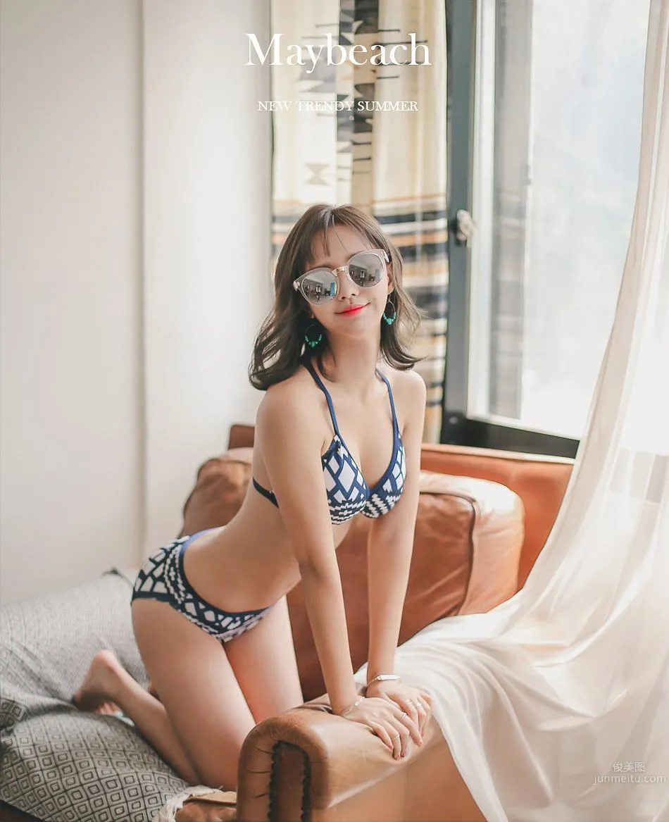 Korean Model Yeonjieun maybeach Swimsuit Series Three photo 44