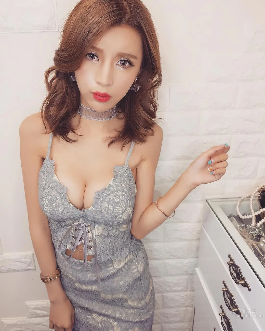 Versatile Girl Liuziyu Vicky, the Evil Maid Outfit Is Very Fierce photo 10