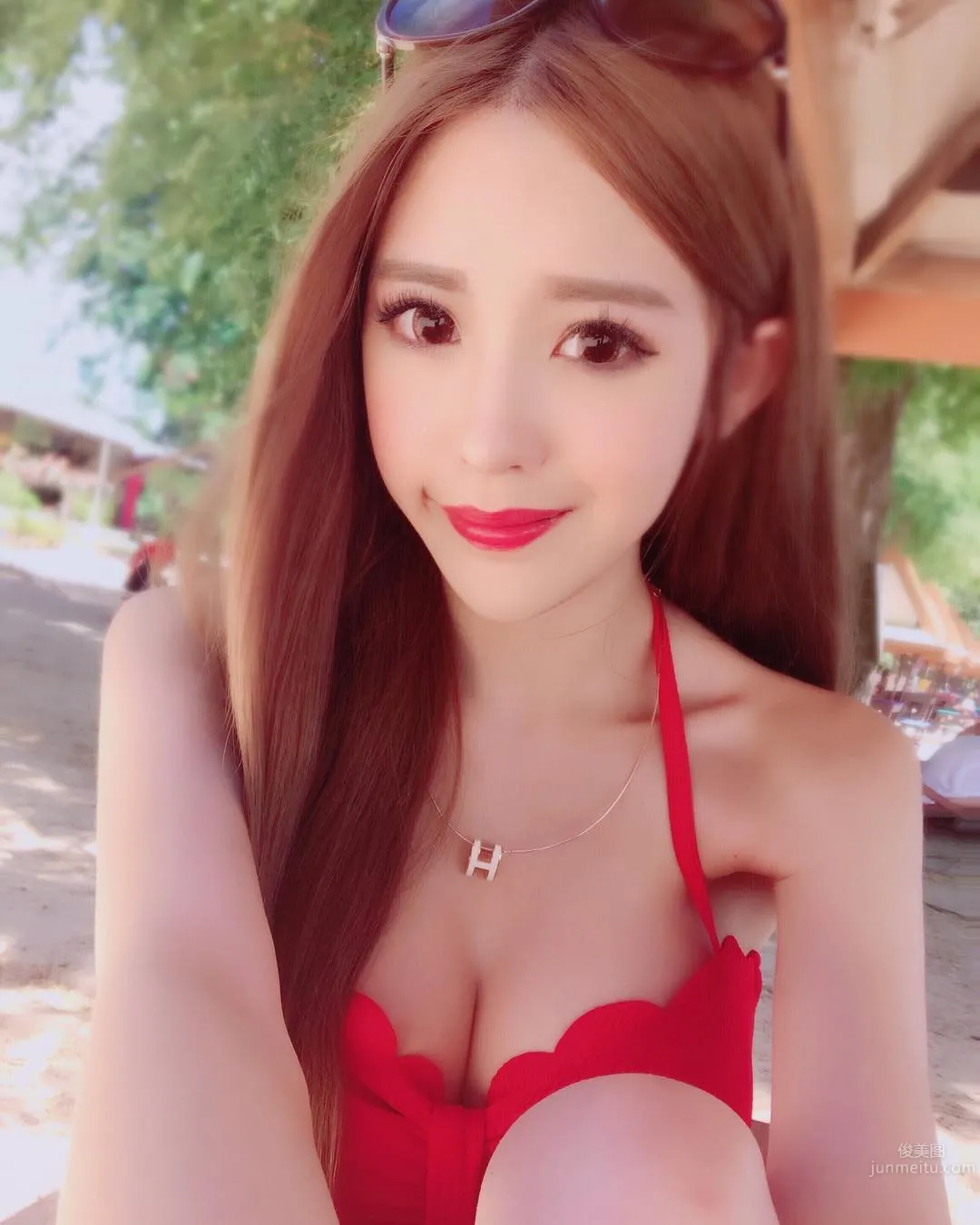 Good Weather for Sleeping! Pretty Girl Cai Nianjie Dian Loves Playing in Water~ photo 28