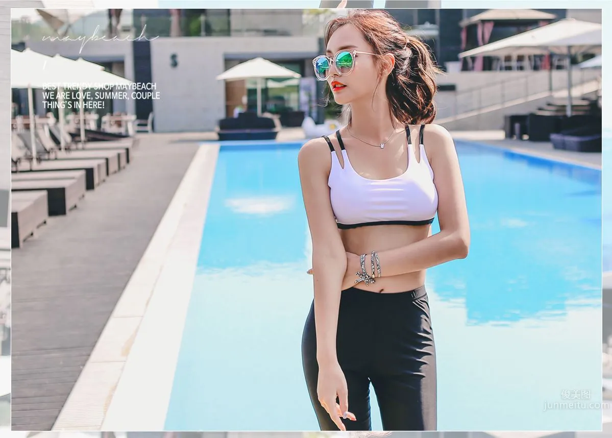 Korean Model Yeonjieun maybeach Swimsuit Series Three photo 4