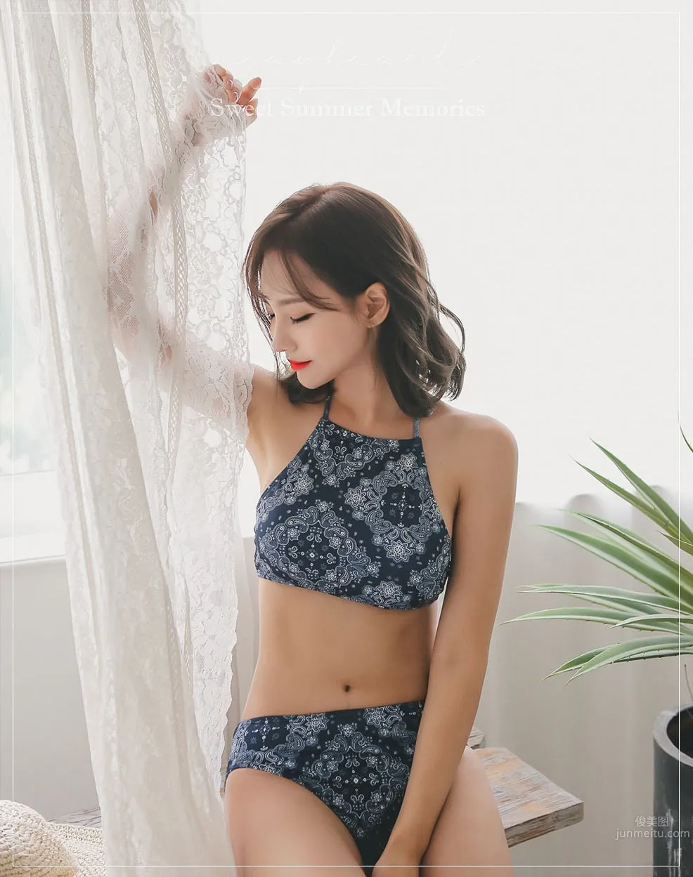 Korean Model Yeonjieun maybeach Swimwear Series Four photo 10