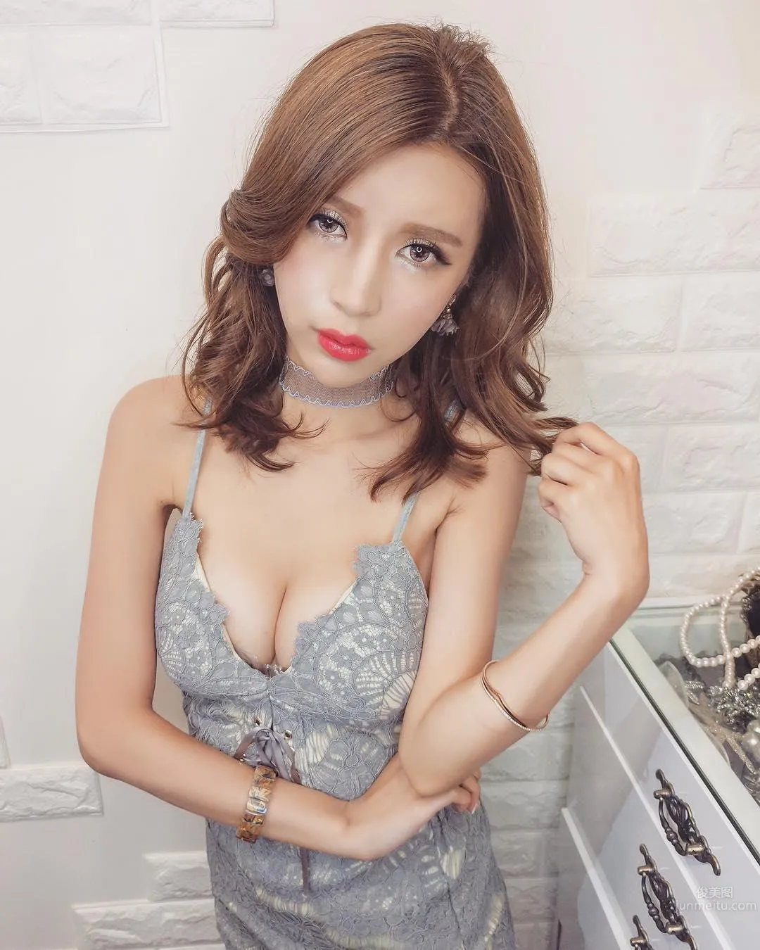 Versatile Girl Liuziyu Vicky, the Evil Maid Outfit Is Very Fierce photo 9