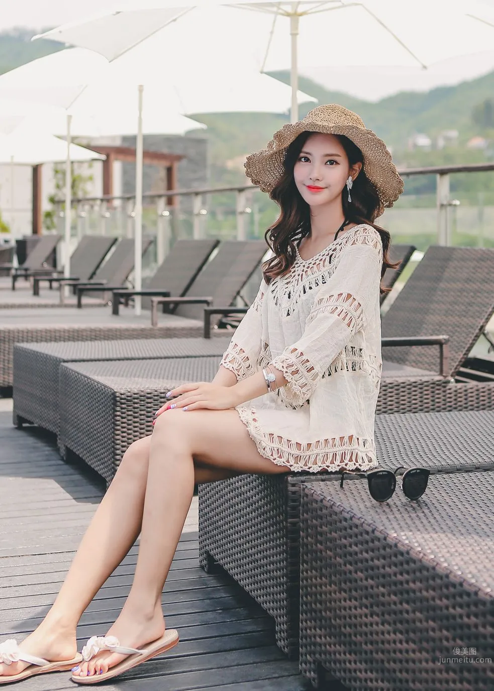 Korean Model Yeonjieun maybeach Swimsuit Series Three photo 17