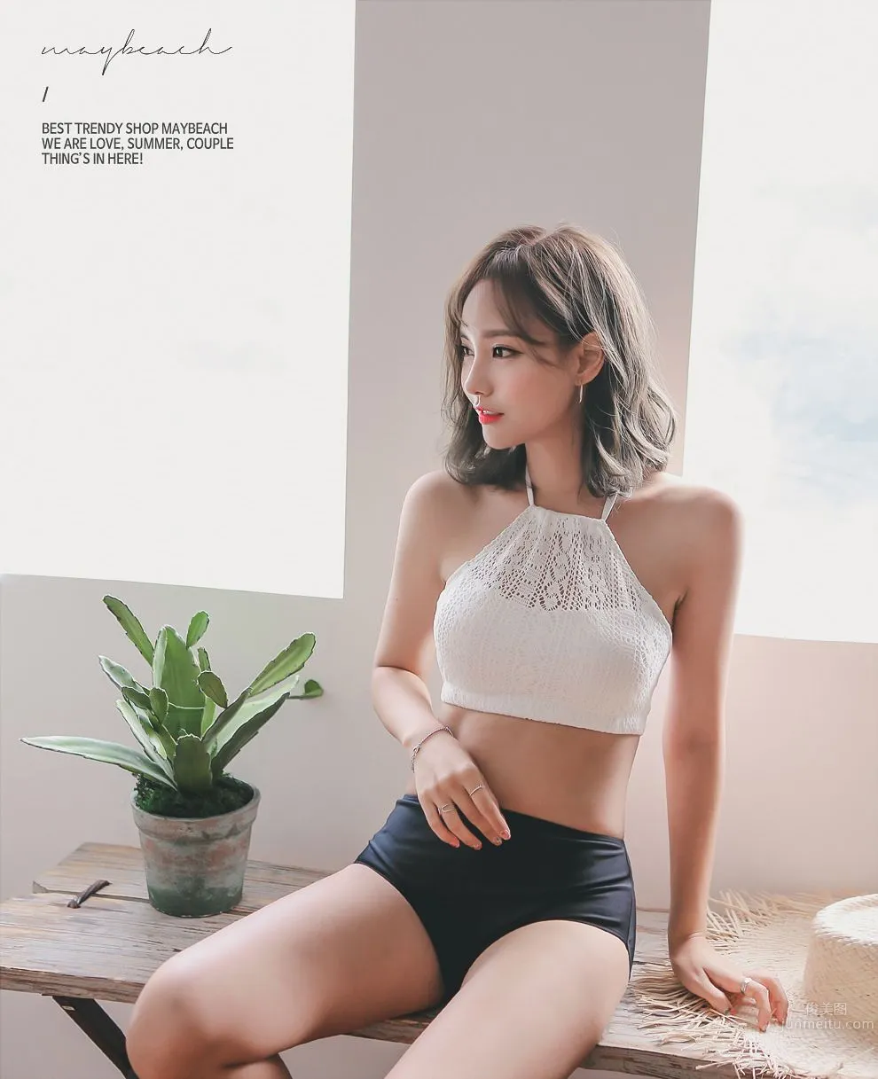 Korean Model Yeonjieun maybeach Swimwear Series Five photo 20