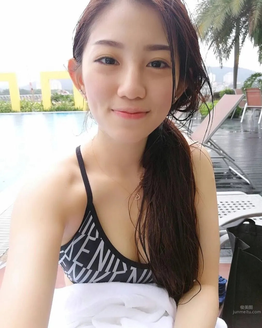 Malaysian Diving Beauty Stellies Niing, Proud Figure Super Eye-Catching photo 25
