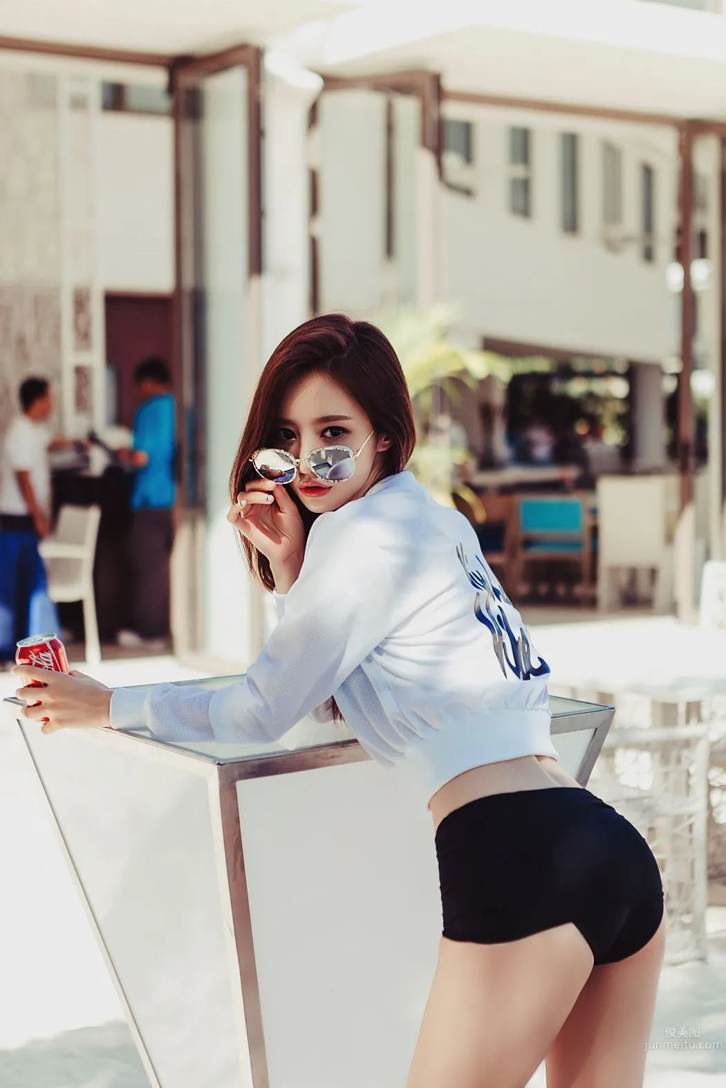 南韓美人孫允珠 唯美系吊帶内衣三 12