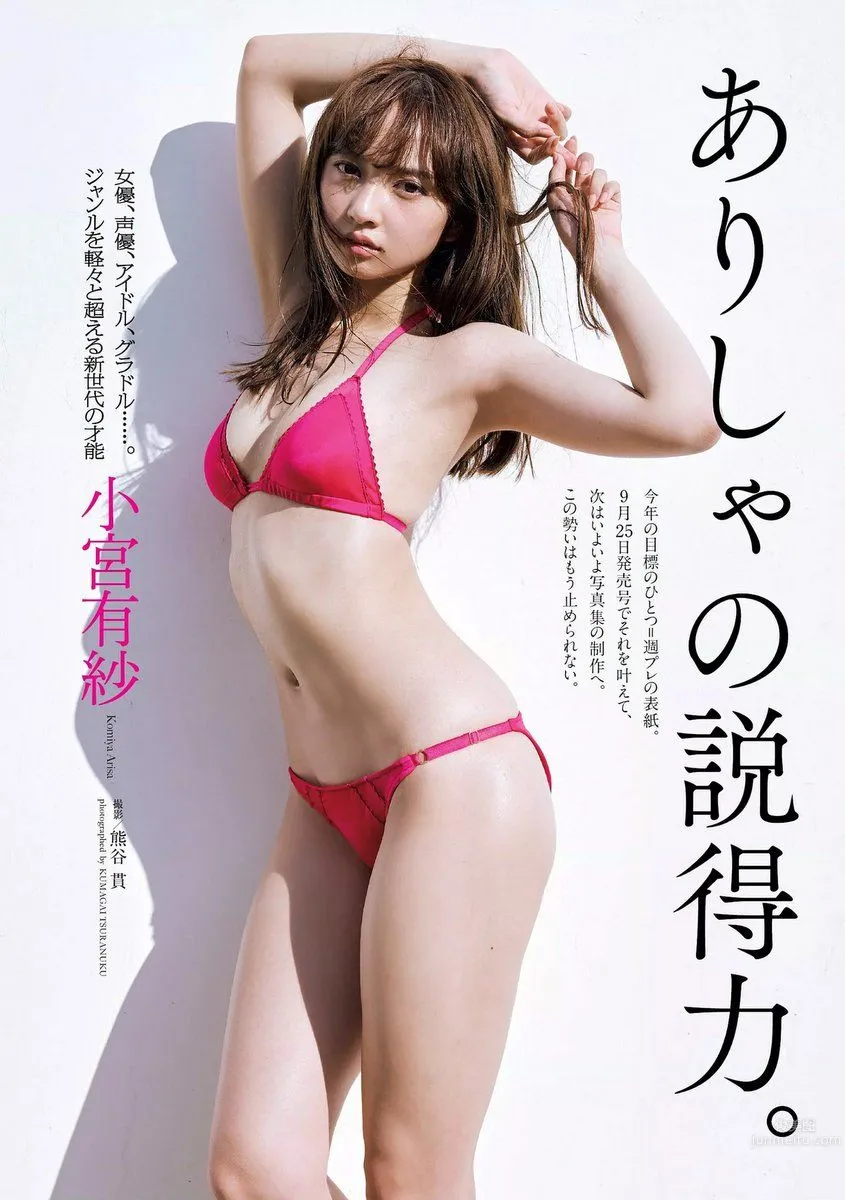 Arisa Komiya, 2017 Weekly Playboy News Poster Collection photo 5