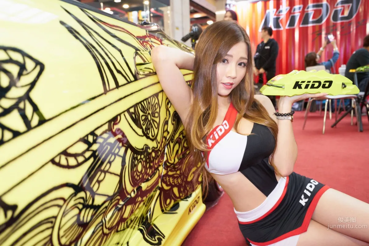 Tainan Car Model Chen Zihan, This Is What a Beauty with a Car Looks Like photo 24