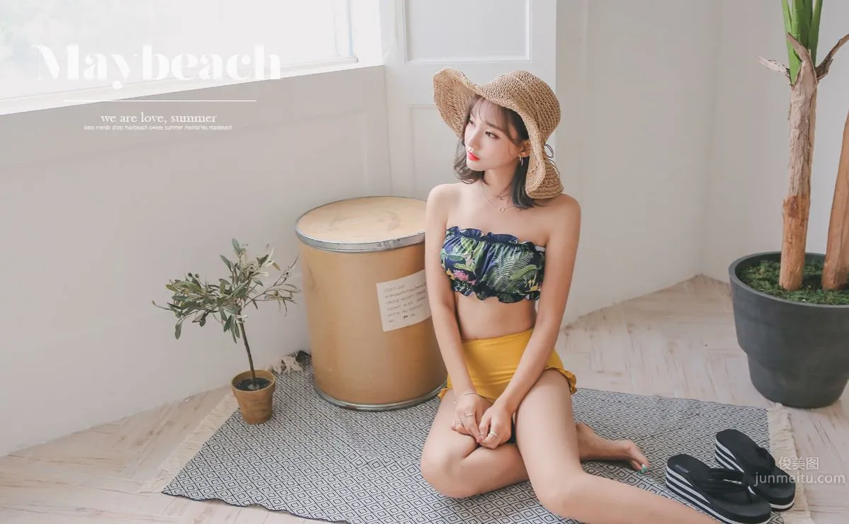 Korean Model Yeonjieun maybeach Swimwear Series Five photo 8