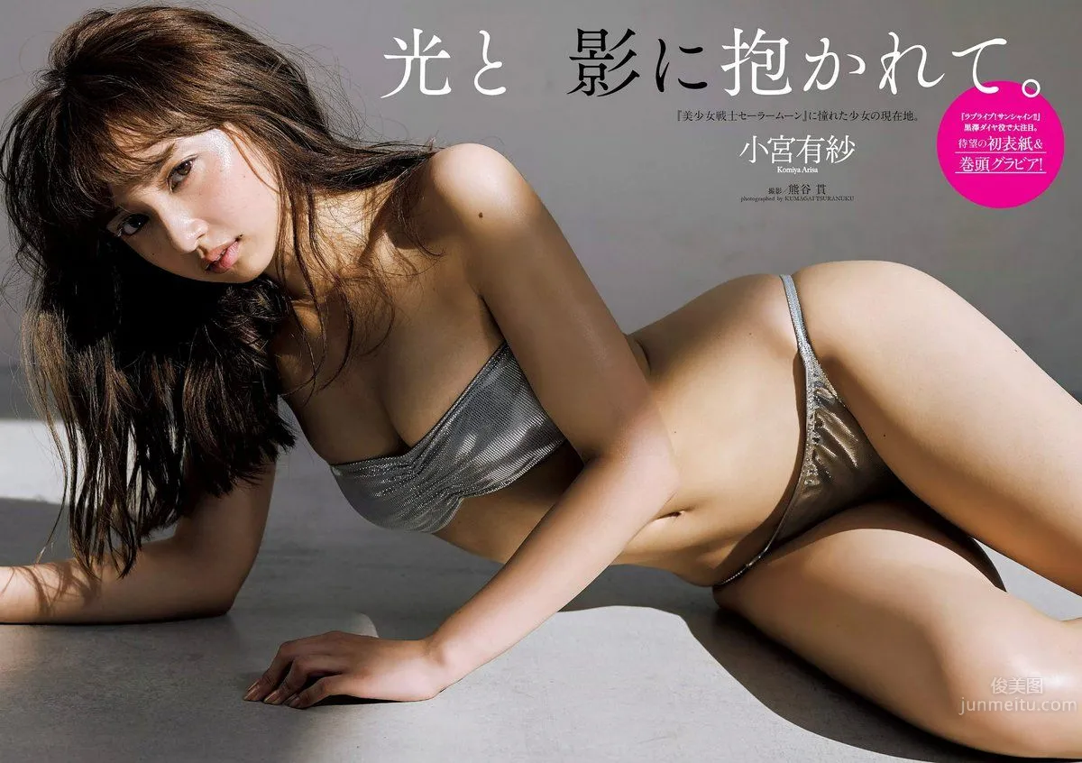 Arisa Komiya, 2017 Weekly Playboy News Poster Collection photo 18