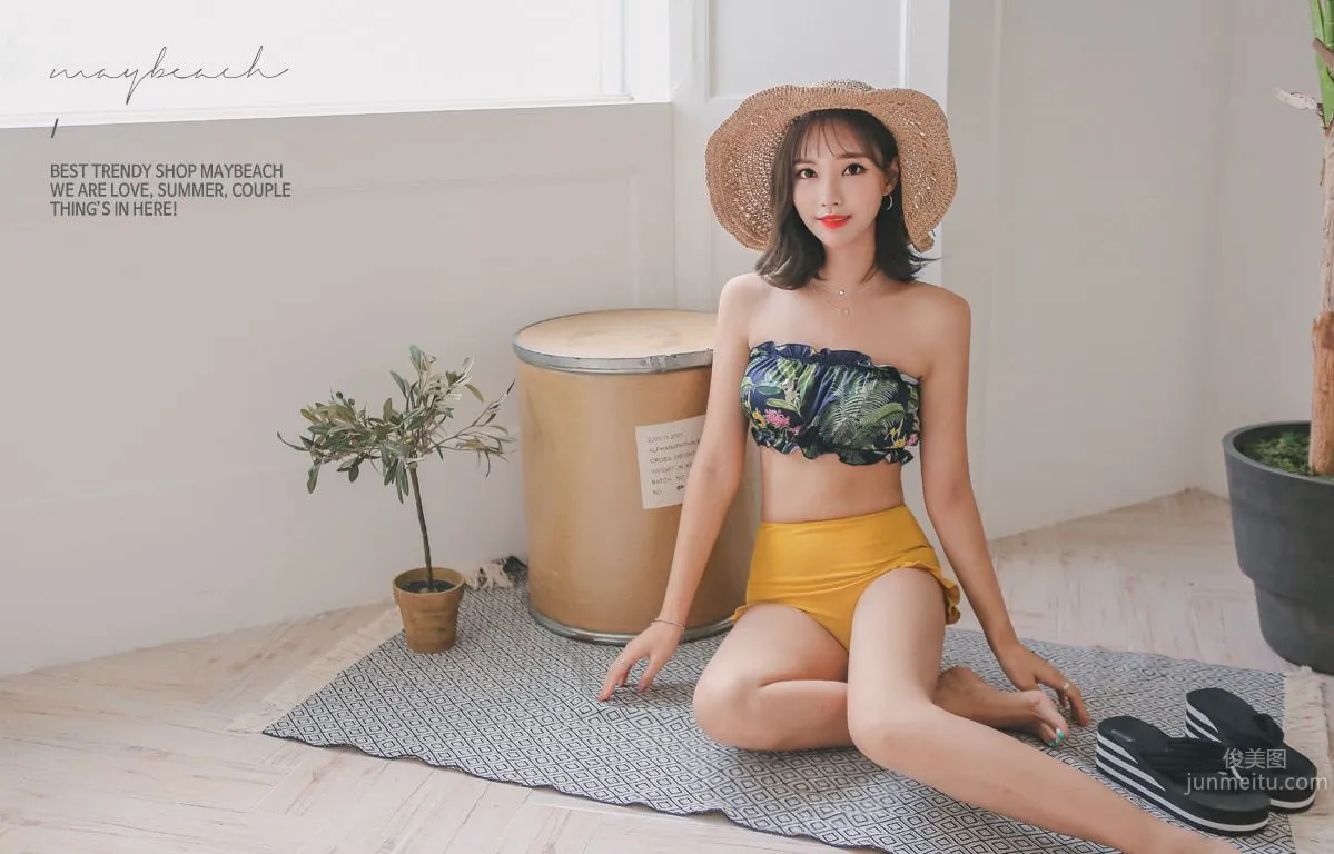 Korean Model Yeonjieun maybeach Swimwear Series Five photo 1