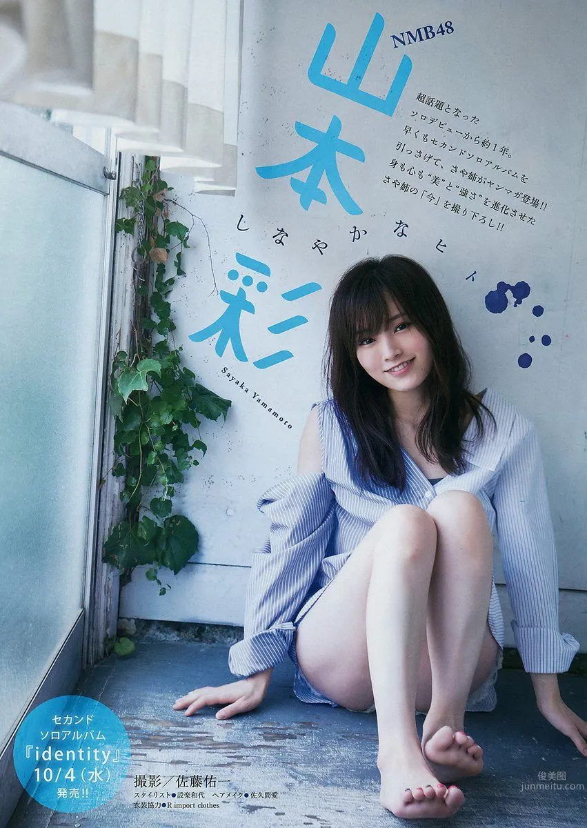 山本彩- 2017年週プレNEWS寫真 40