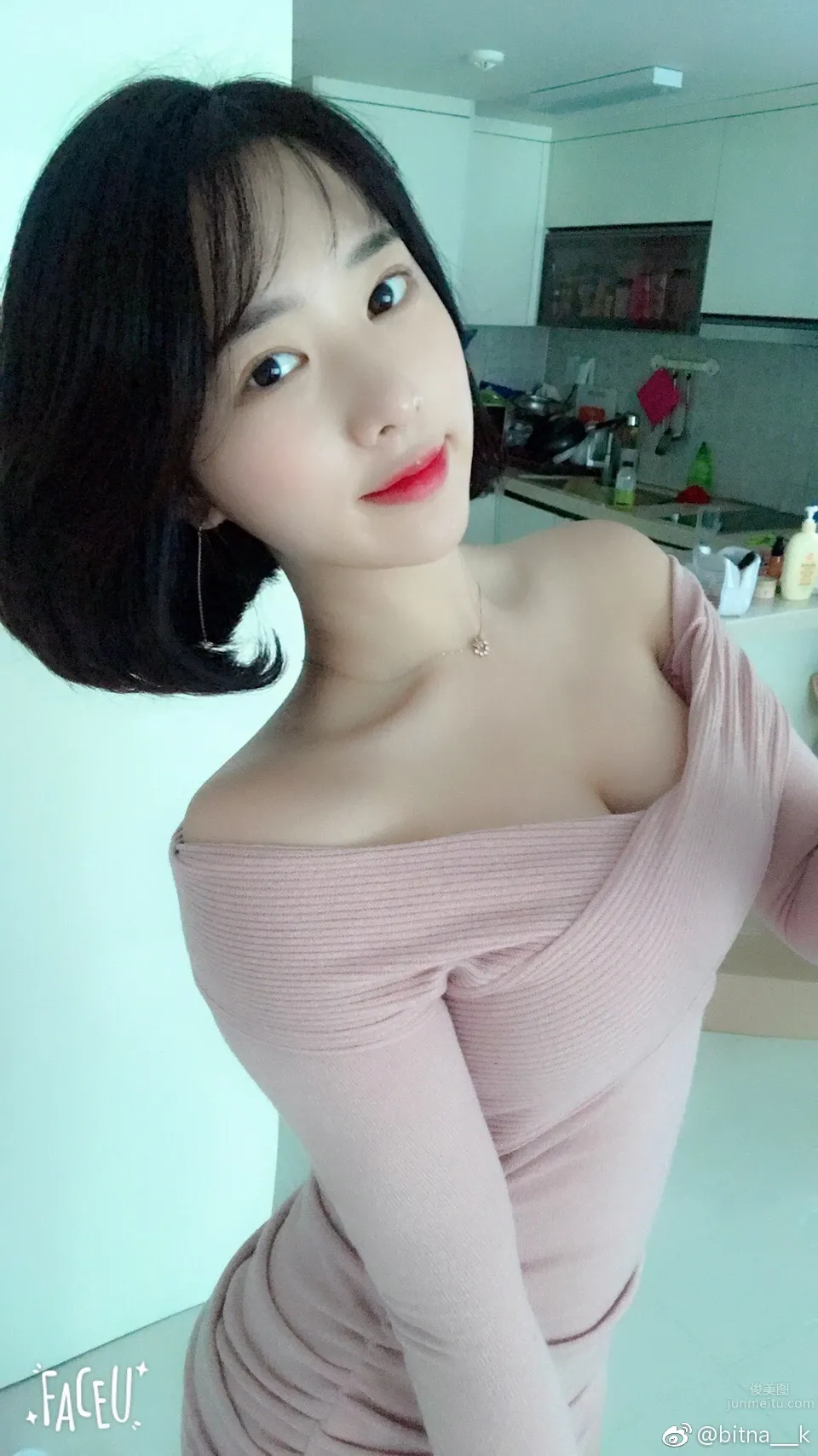 Superb Korean Homebody Girl, Late Night Selfies of Ultimate Temptation photo 12