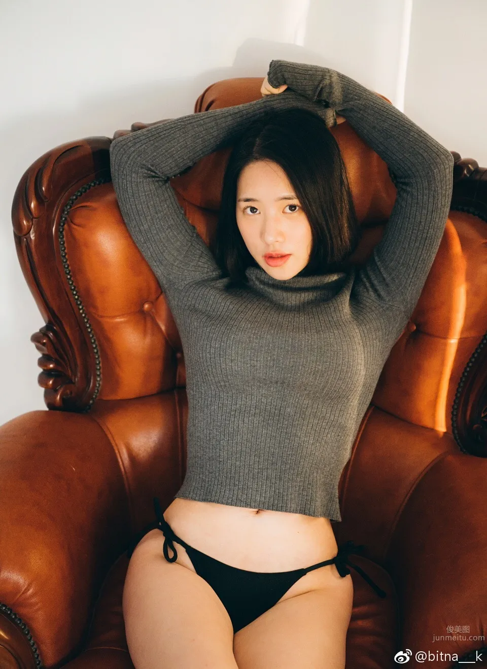 Superb Korean Homebody Girl, Late Night Selfies of Ultimate Temptation photo 19