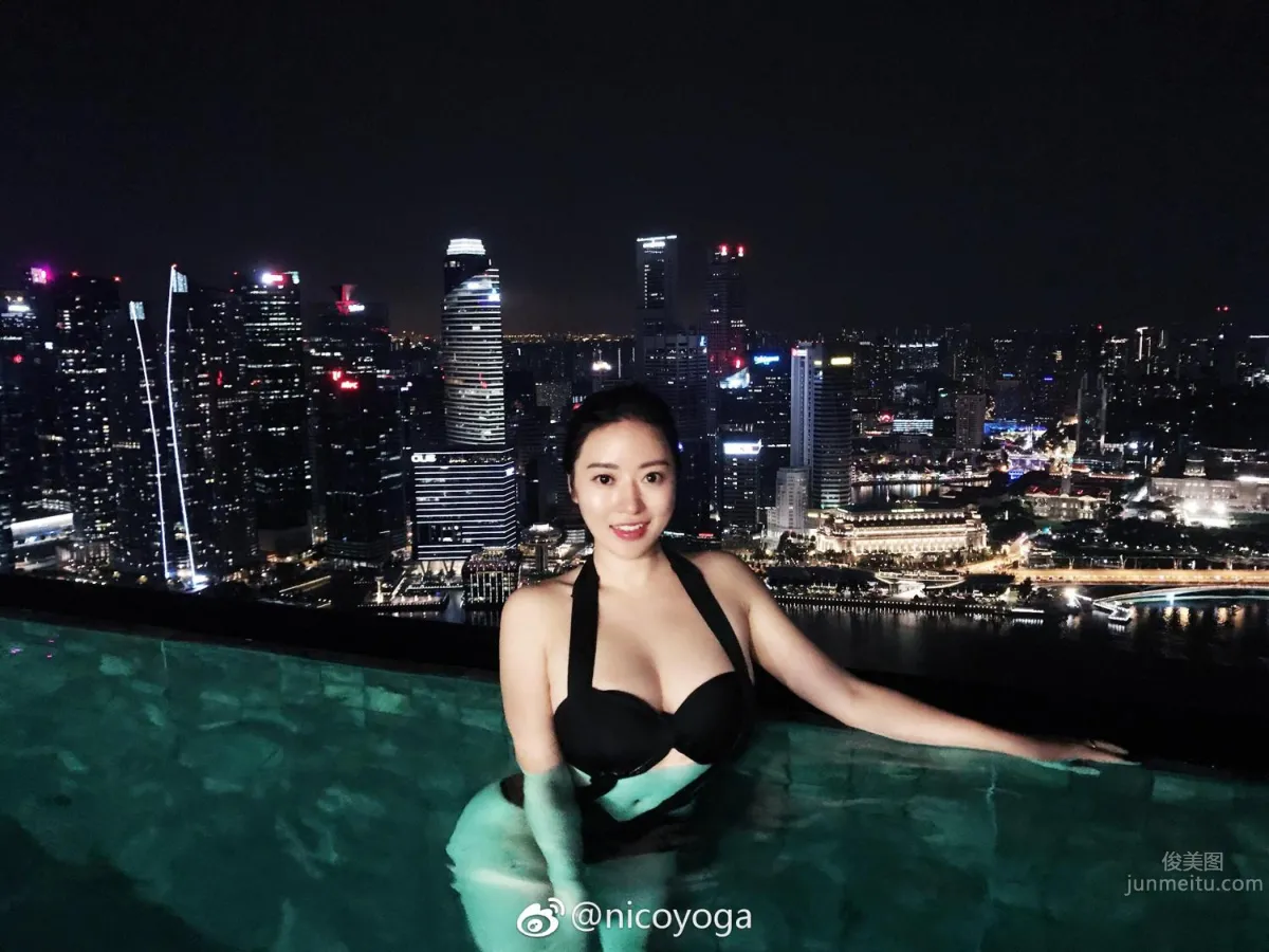 瑜伽女神蒋娉婷 不科学的超好身型_8