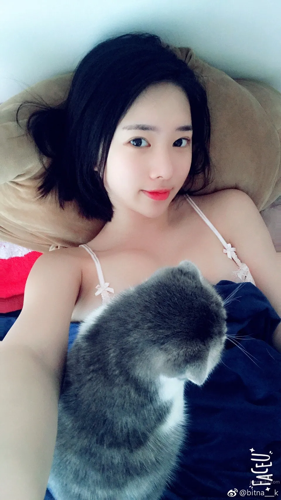 Superb Korean Homebody Girl, Late Night Selfies of Ultimate Temptation photo 22