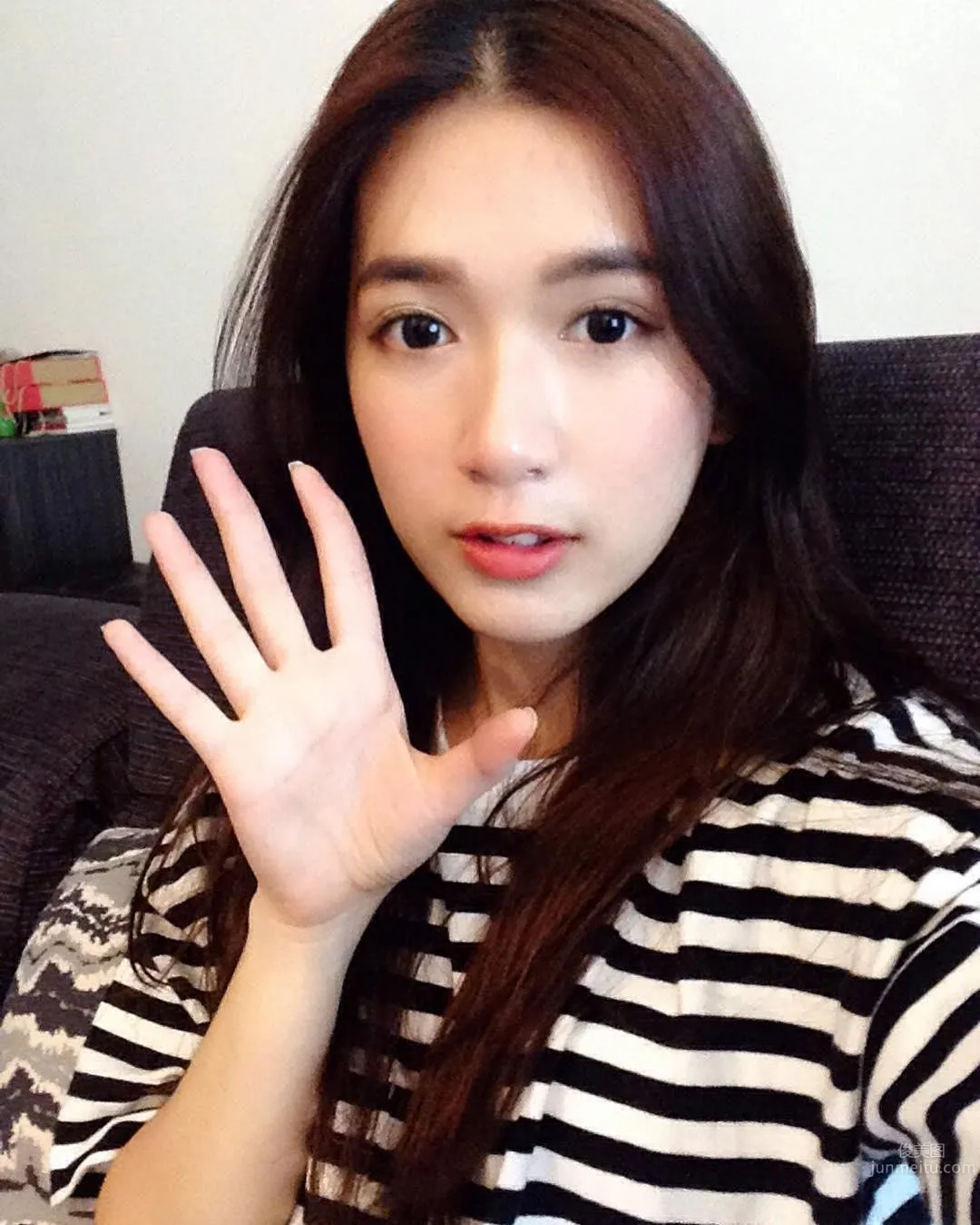 大马正妹陈馷佳，全民女神一秒就让人恋爱_1