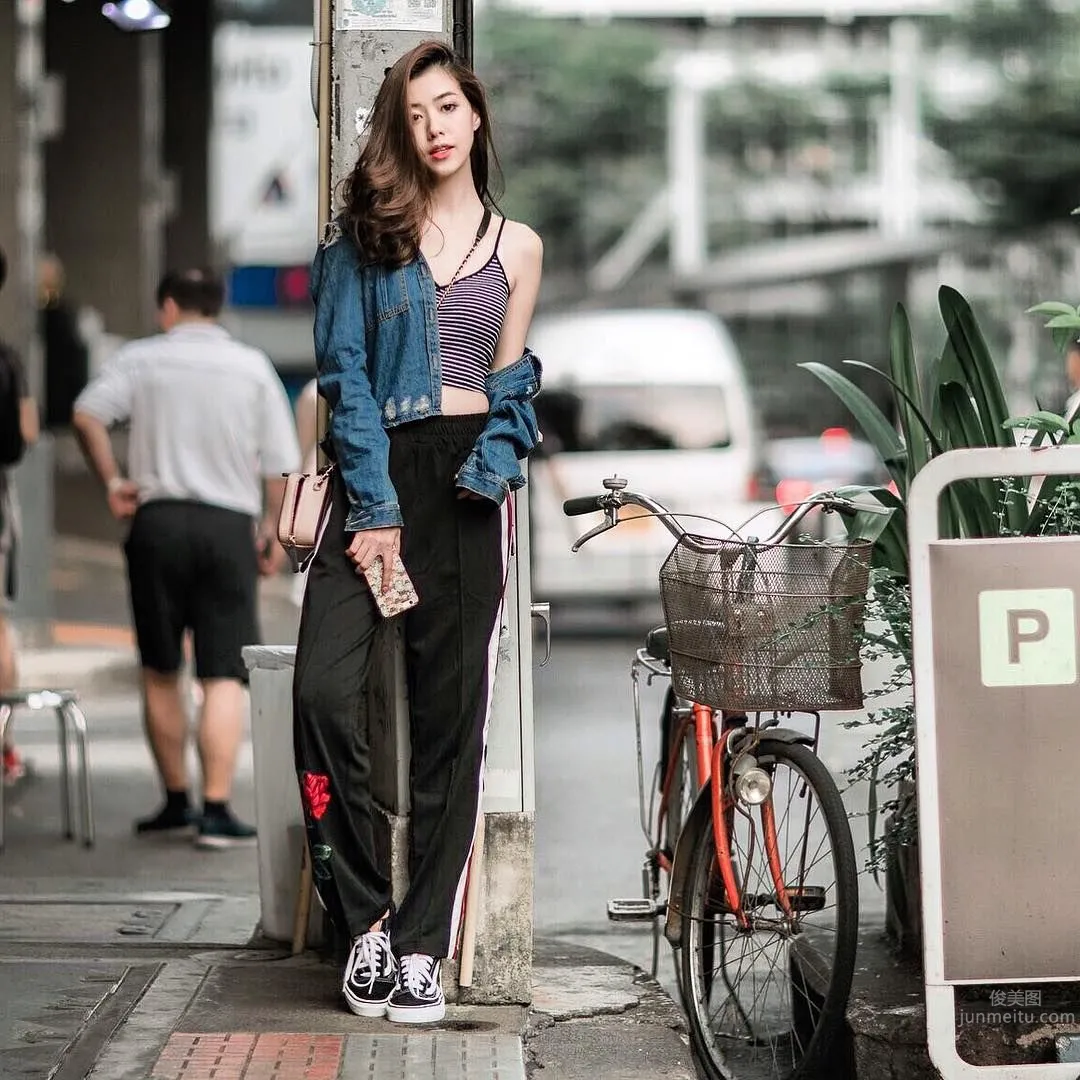 泰國網紅美女Mean 甜美可人模特兒 14