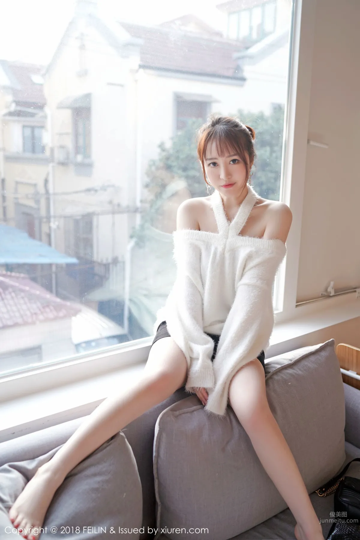 Pure Girl Huang Yiqing, Sweet and Fresh Snow-White Skin photo 10