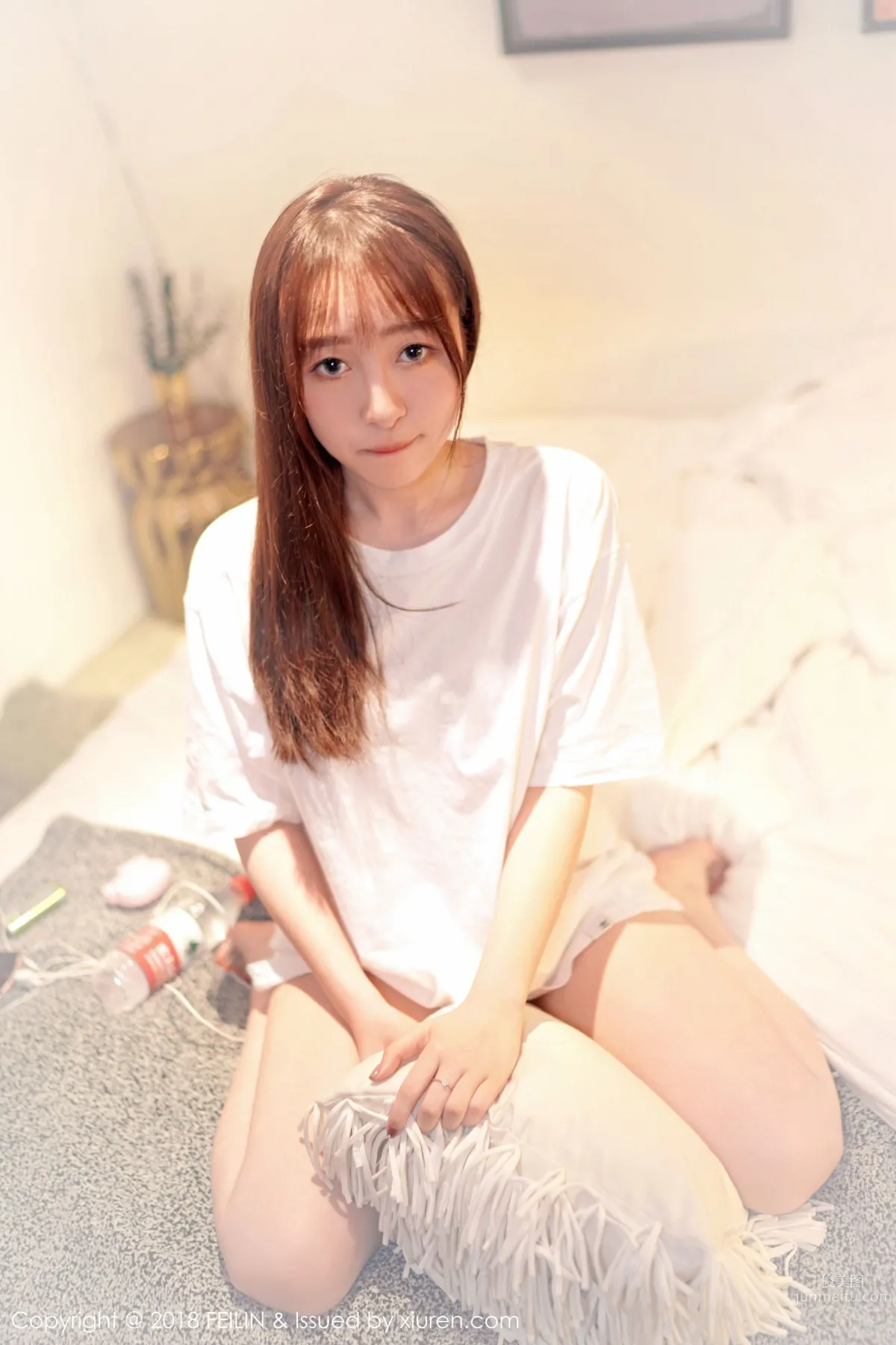 Pure Girl Huang Yiqing, Sweet and Fresh Snow-White Skin photo 33