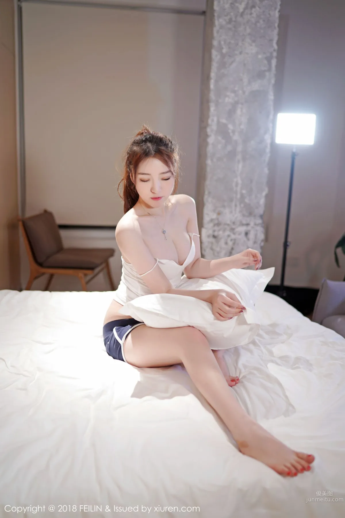 Pure Girl Huang Yiqing, Sweet and Fresh Snow-White Skin photo 28