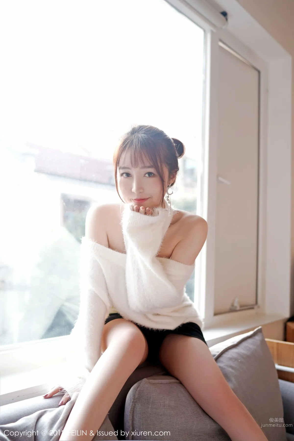 Pure Girl Huang Yiqing, Sweet and Fresh Snow-White Skin photo 11
