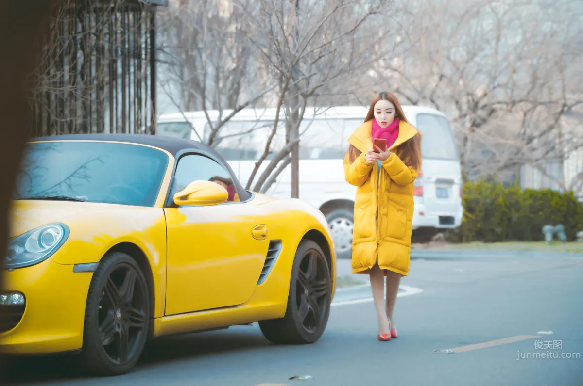 Winter Goddess Baby Han Xiaxi, Boqi Jun's First Outdoor Experience photo 10