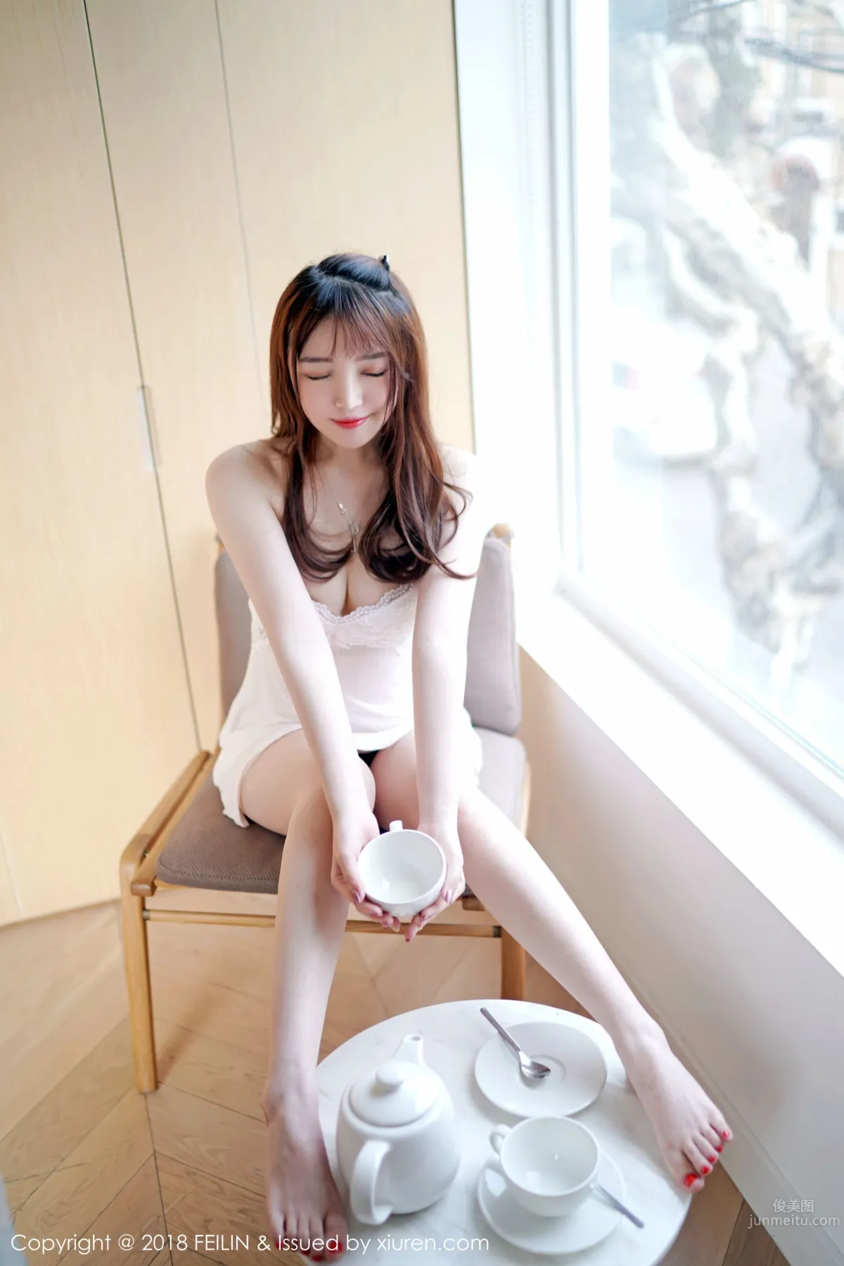 Pure Girl Huang Yiqing, Sweet and Fresh Snow-White Skin photo 17