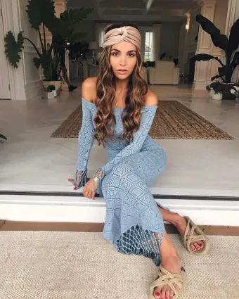 逛個街卻驚見時尚辣模「Negin Mirsalehi」