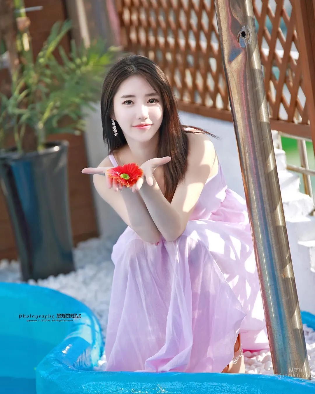 South Korean Goddess Lim Sola, Beautiful Temperament and Sky-High Long Legs photo 15
