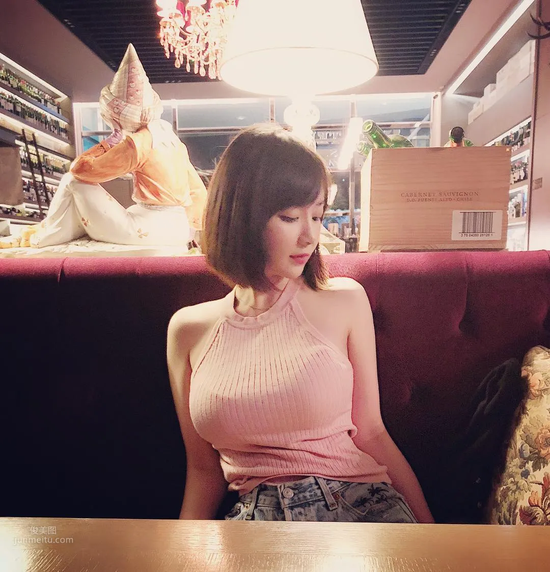 台灣短發妹言兒Yen 火辣的身材太逼人 17