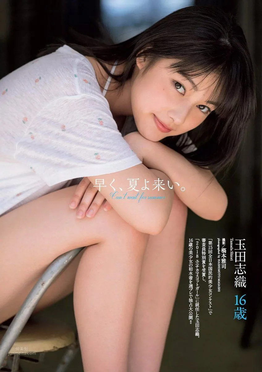 玉田志織- 2018年週プレNEWS寫真 1