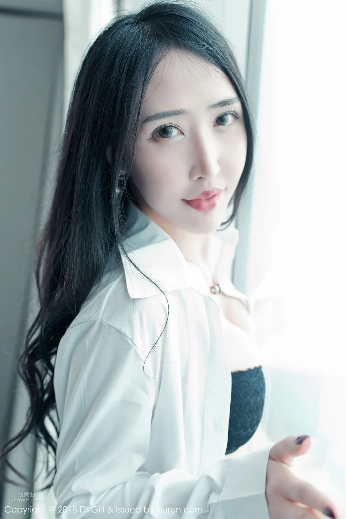 Long-Legged Beauty Yu Gongzhu, Workplace OL Black Stockings Temptation photo 49