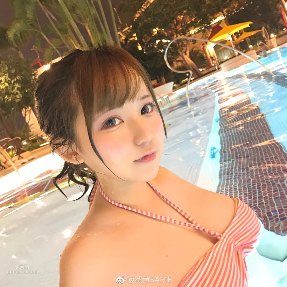 蘿莉女主播鯊魚SAME 原來是真正的童顔 24