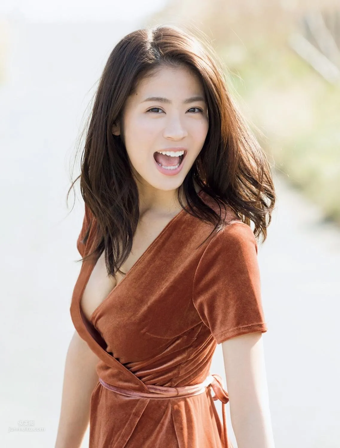 Runa Saeki, A Bit of Charm, Seaside Training Camp! Beautiful Swimsuit photo 14