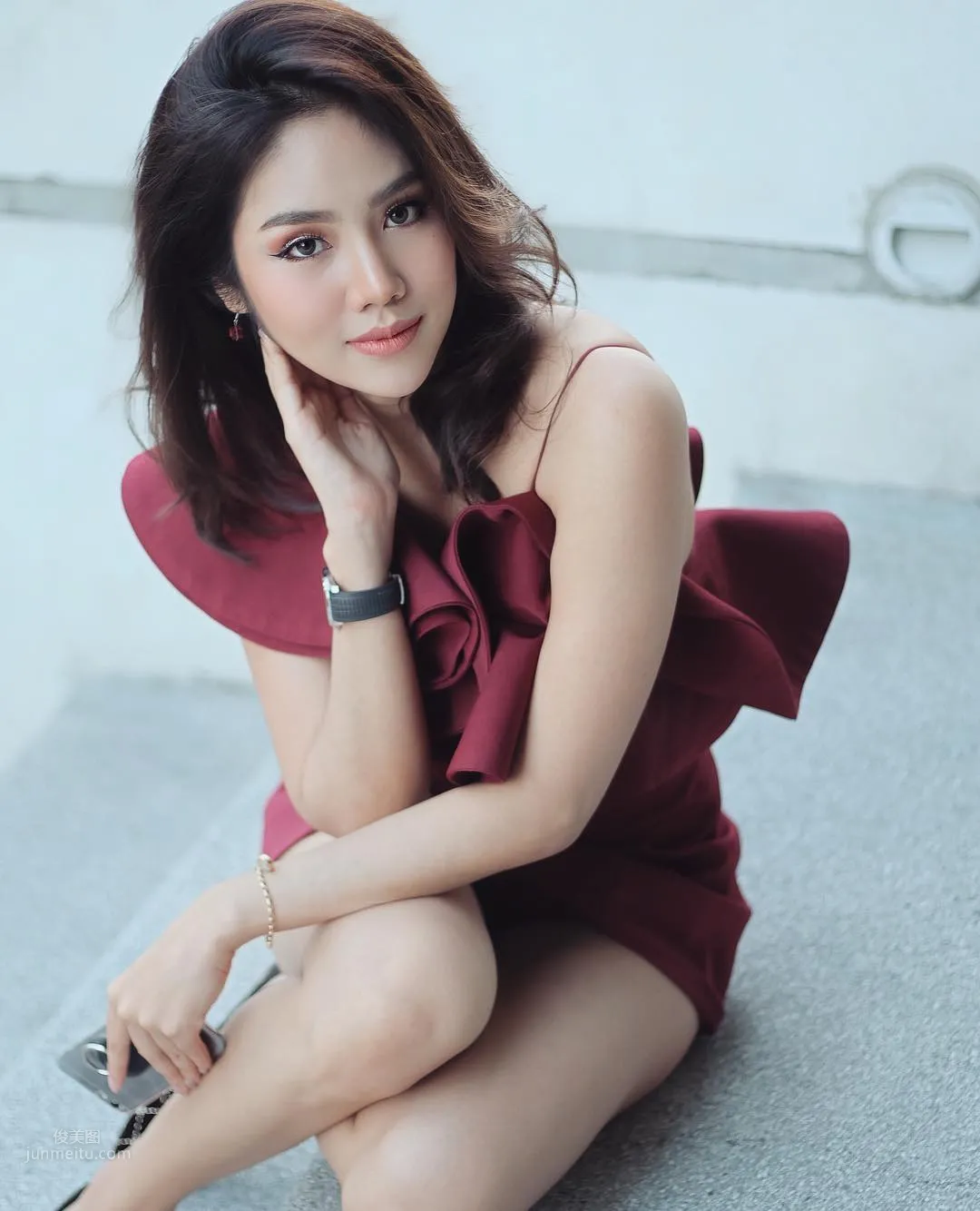 呆萌甜笑自信泰國正妹Archita Station 9