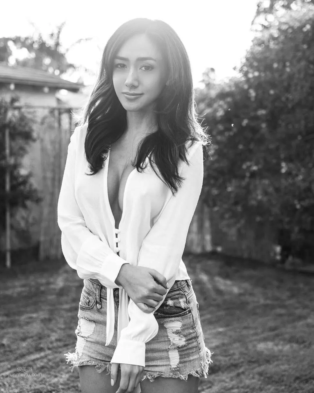 Four-Country Mixed-Blood Model Julia Misaki, Perfect Figure and Temperament! photo 17