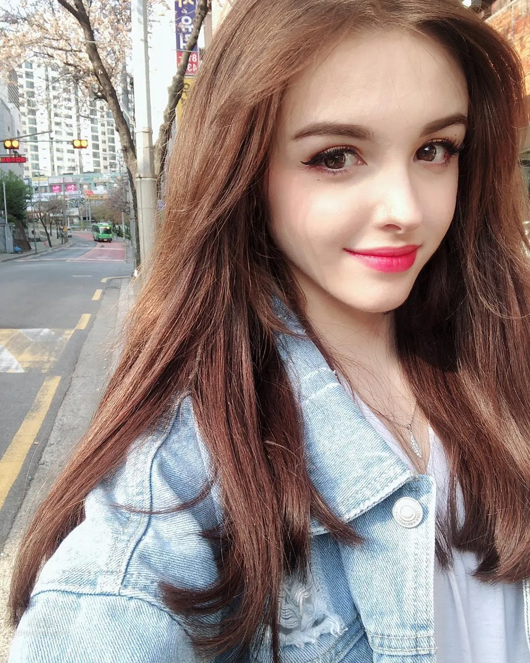 When a Central Asian Beauty Meets Korean Style Dressing Karimova Elina photo 10
