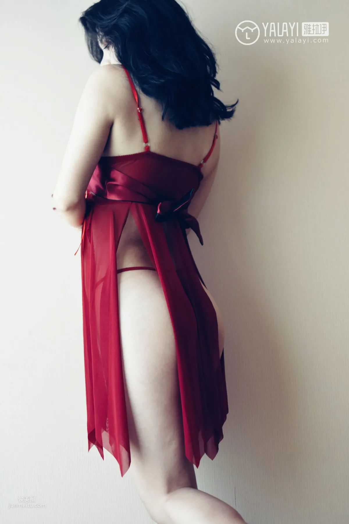 Mi Xinrui - [YALAYI] Y014 Xinrui's Red Nightgown photo 26