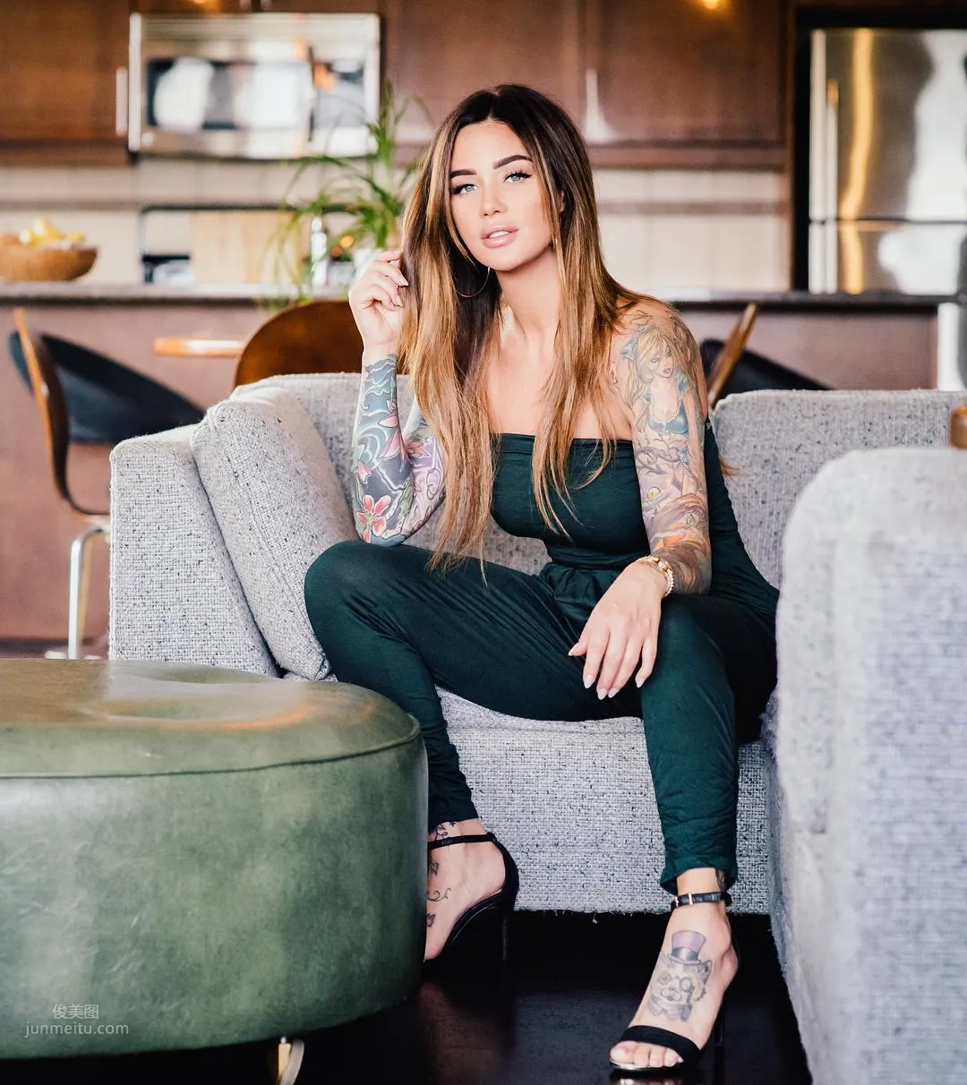 Jessica Wilde, Tattoo Girl's Wild Sexy Power Explodes photo 31