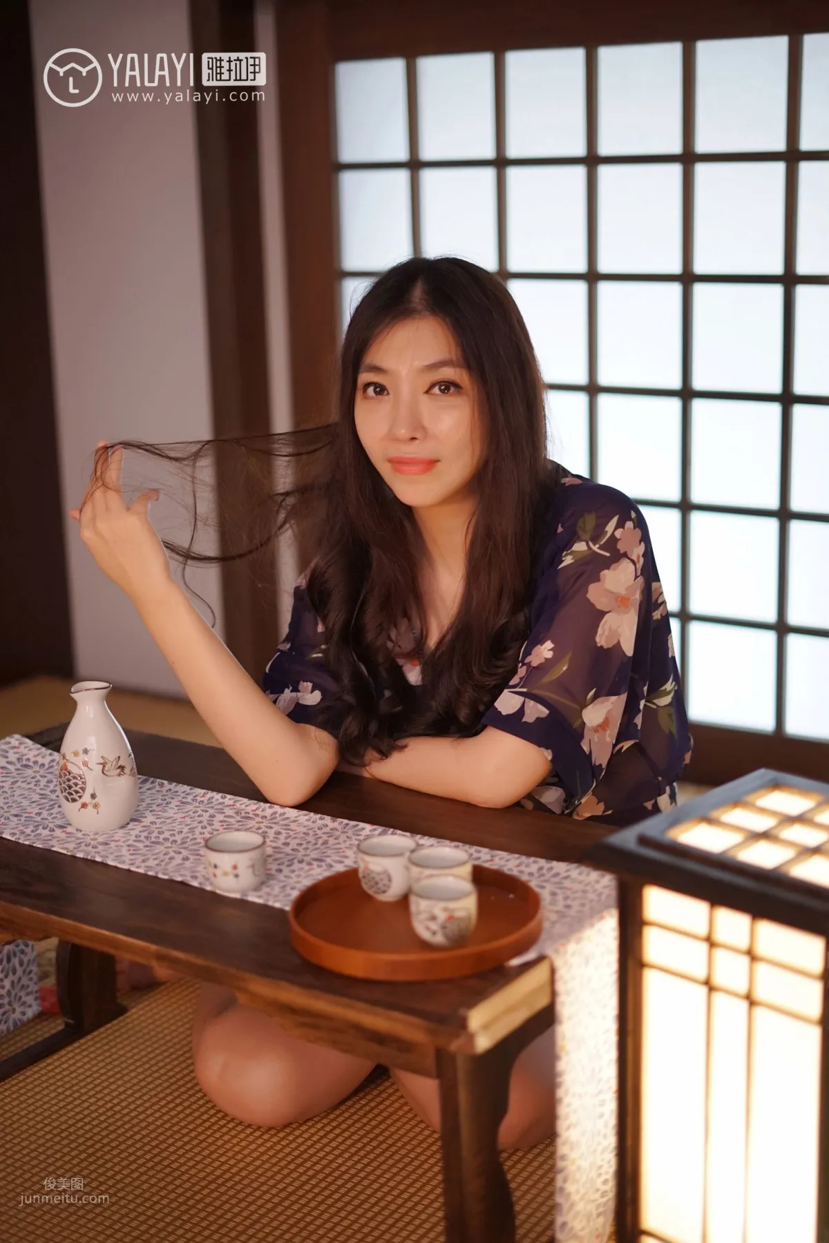 Shen Ziyun - [YALAYI] Y016 'Charm of Kimono' photo 34