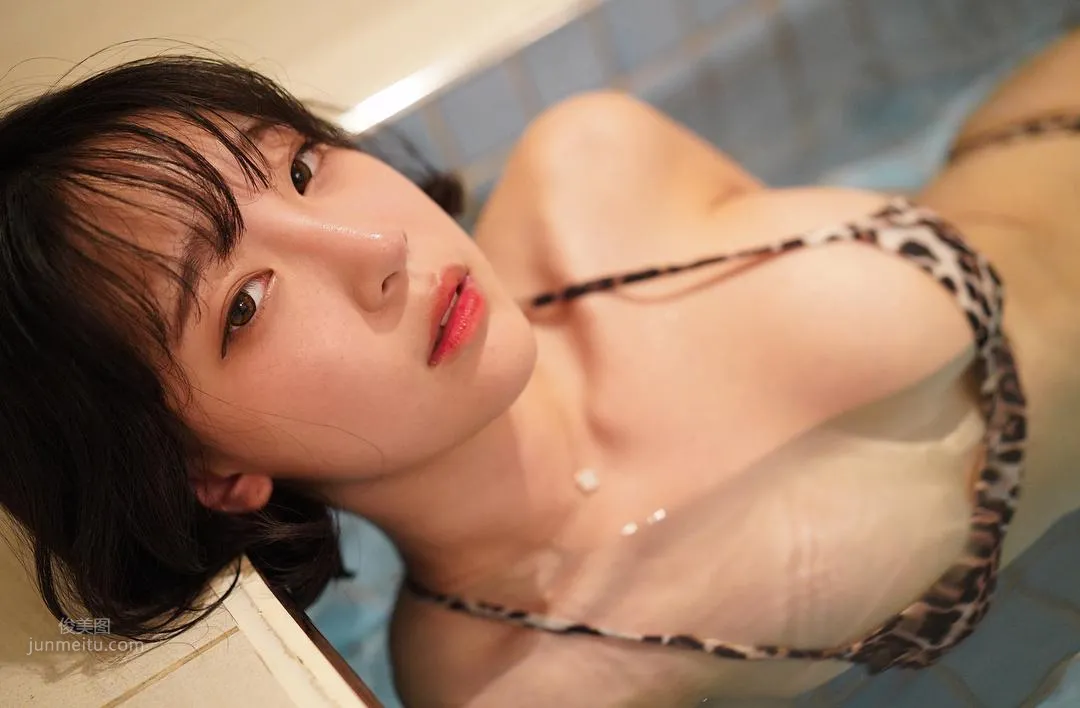 Jiang Renqing, Ethereal Short-Haired Beauty Private Shoot photo 30