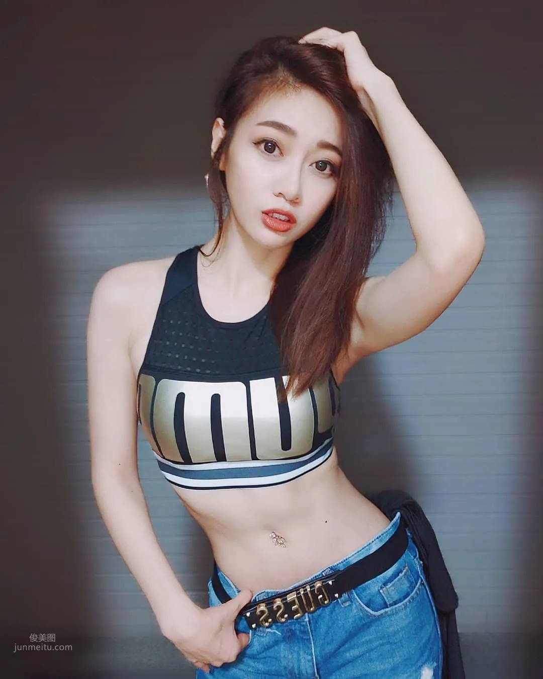 吳岱羚- 女神級舞蹈老師真材實料的前凸後翹 46