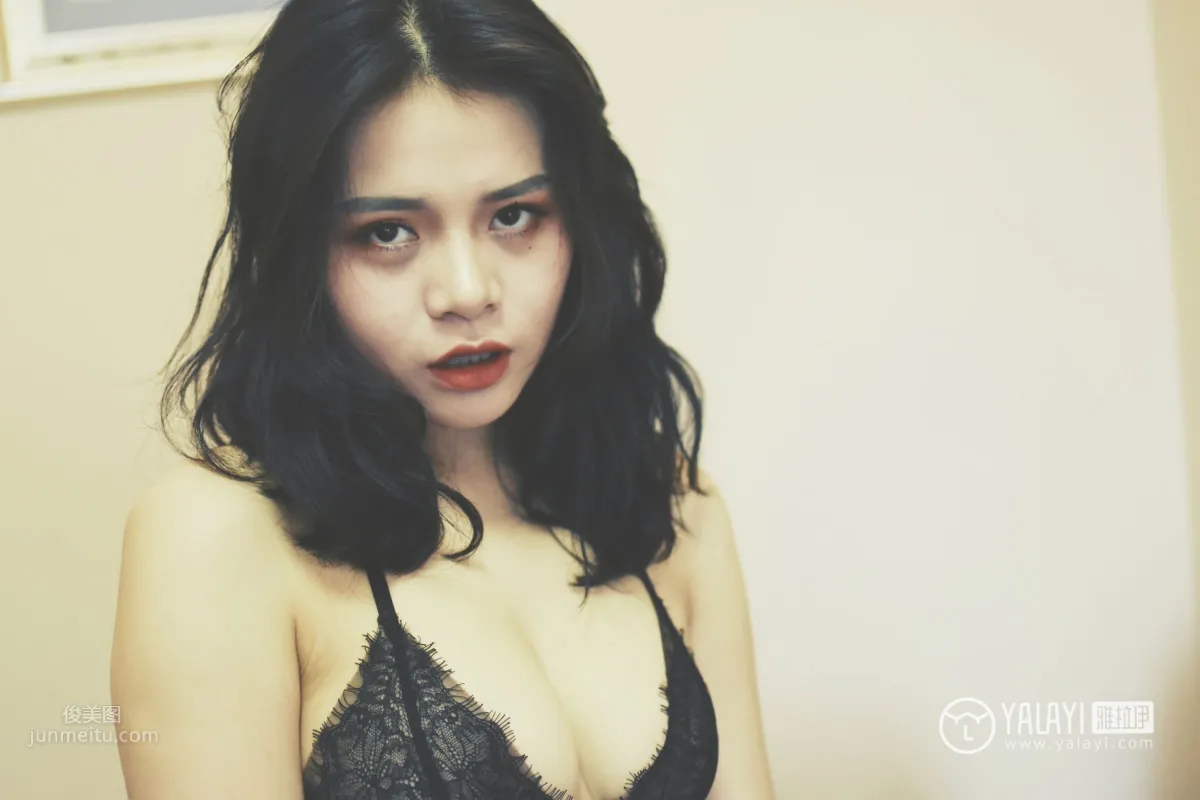 Mi Xinrui, [YALAYI] Y017, Xinrui's Lace Private Shoot photo 20