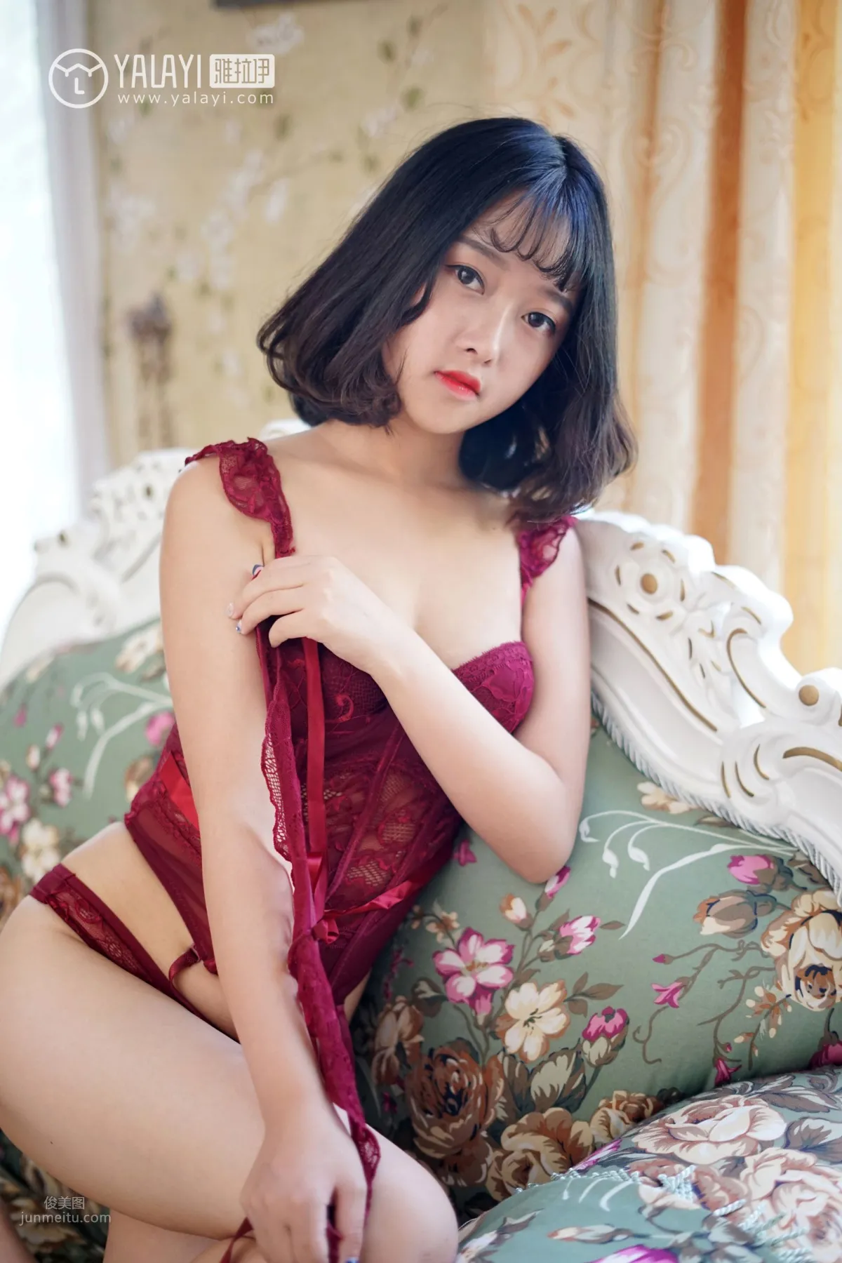 Wang Xiaomiao- [YALAYI] Y025 Drunk in the Red Wine Glass photo 15